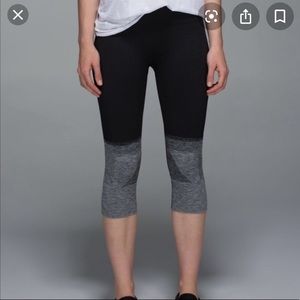Gently worn Lululemon Capri Legings